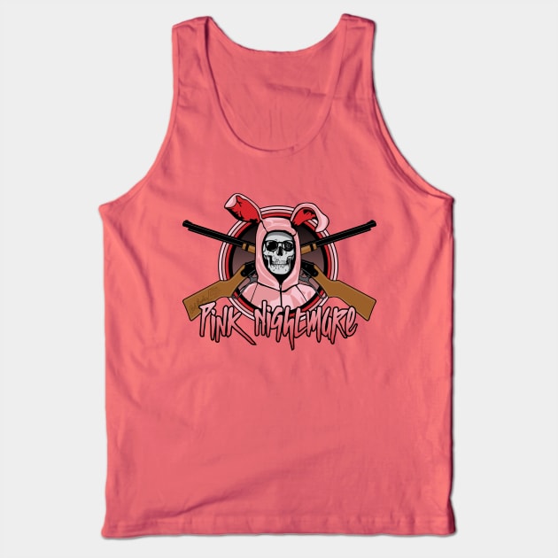 Pink Nightmare Tank Top by tenaciousva